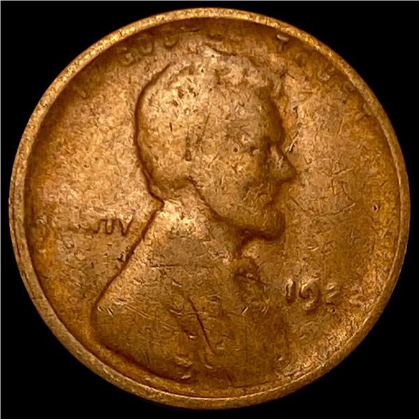 1922 No D Strong REV Wheat Cent NICE CIRC