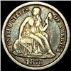 Image 1 : 1876-CC Seated Liberty Dime LIGHTLY CIRCULATED