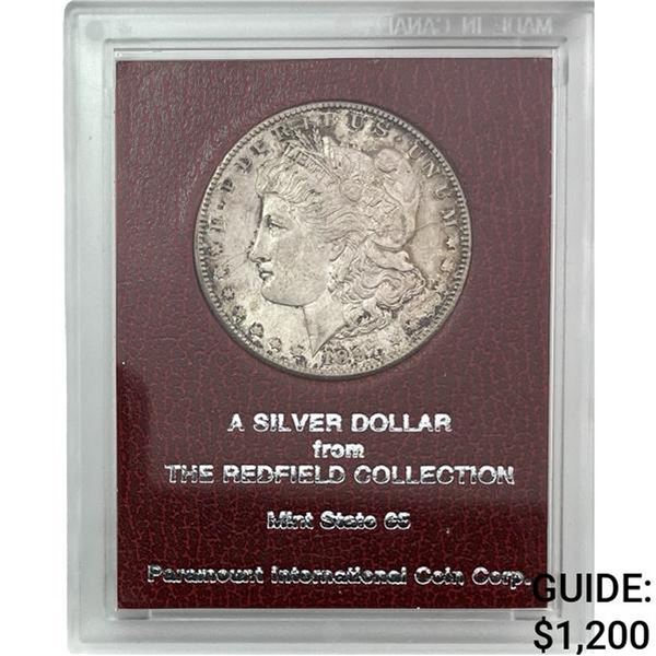 1897-S Morgan Silver Dollar REDFIELD MS65