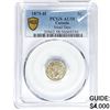 Image 1 : 1875-H Small Date Canada 5C PCGS AU58