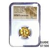 Image 1 : Byzantine Justinian II 685-695 Gold Solidus 4.41G NGC CHVF
