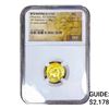 Image 1 : Byzantine Heraclius 610-641 Gold 1.48G Tremissis NGC MS
