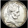 Image 1 : 1918 Silver Illinois Half Dollar CLOSELY  UNCIRCULATED