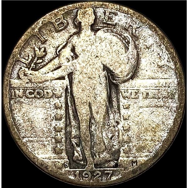 1927-S Standing Liberty Quarter NICELY  CIRCULATED