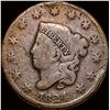 Image 1 : 1824 Coronet Head Large Cent NICELY  CIRCULATED