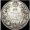 Image 2 : 1914 Canada Silver 50 Cents NICELY CIRCULATED