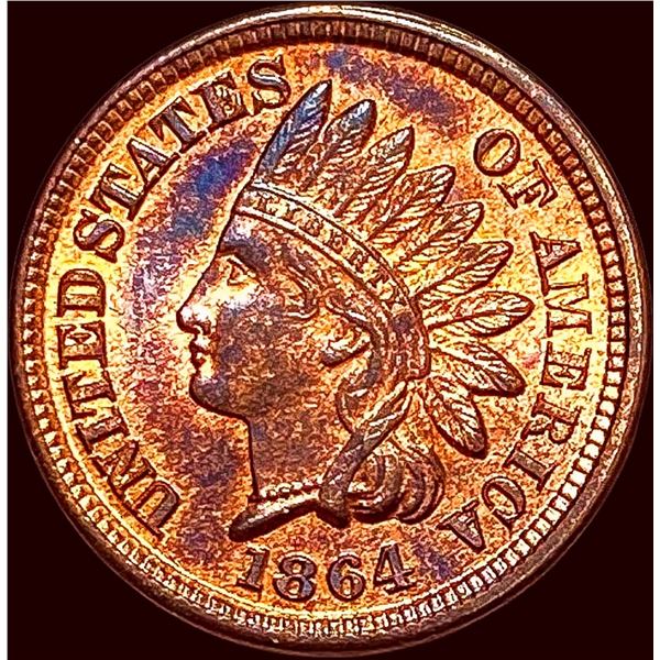 1864 RB Indian Head Cent CHOICE BU