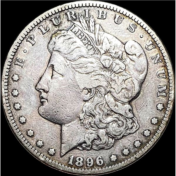 1896-S Silver Morgan Dollar LIGHTLY  CIRCULATED