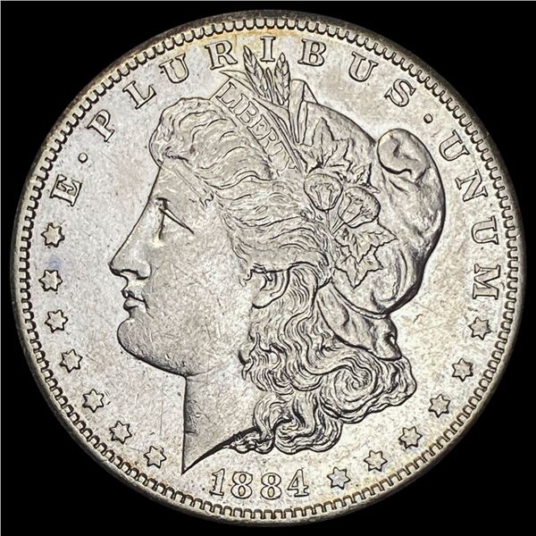 1884-S Morgan Silver Dollar CLOSELY UNCIRCULATED