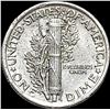 Image 2 : 1921 Silver Mercury Dime NEARLY UNCIRCULATED