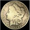 Image 1 : 1893-CC Silver Morgan Dollar NICELY  CIRCULATED