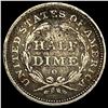 Image 2 : 1842-O Seated Liberty Half Dime NEARLY  UNCIRCULATED