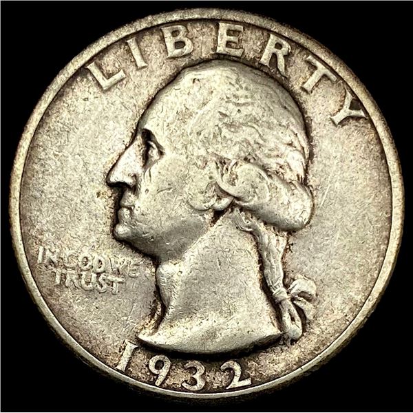 1932-S Silver Washington Quarter LIGHTLY  CIRCULATED