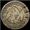 Image 2 : 1875-CC Seated Liberty Half Dollar NICELY  CIRCULATED