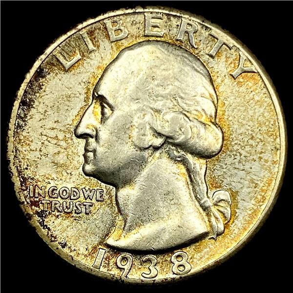 1938 Silver Washington Quarter UNCIRCULATED