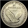 Image 2 : 1917-D Type 1 Standing Liberty Quarter NEARLY  UNCIRCULATED
