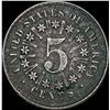 Image 2 : 1866 Shield Nickel HIGH GRADE