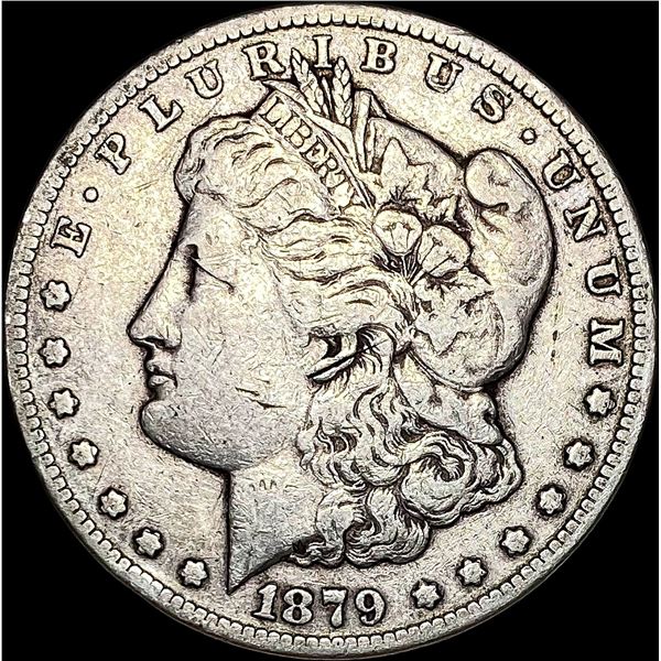 1879-CC Silver Morgan Dollar LIGHTLY  CIRCULATED