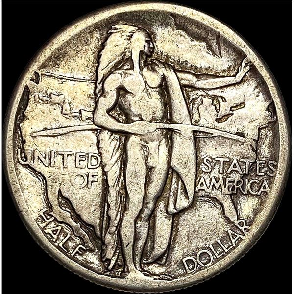 1926 Silver Oregon Trail Half Dollar LIGHTLY  CIRCULATED