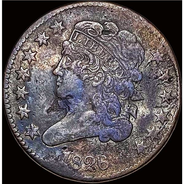 1826 Classic Head Half Cent NICELY CIRCULATED