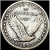 Image 2 : 1917-S Type 1 Standing Liberty Quarter NICELY  CIRCULATED