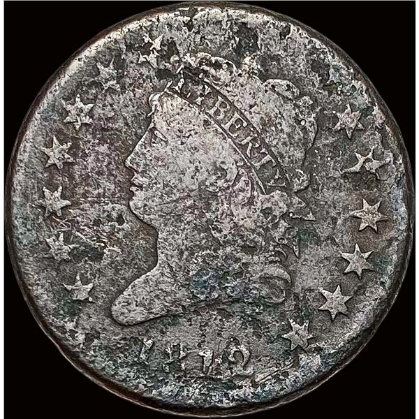 1812 Classic Head Large Cent NICELY  CIRCULATED