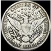 Image 2 : 1901 Silver Barber Half Dollar LIGHTLY  CIRCULATED