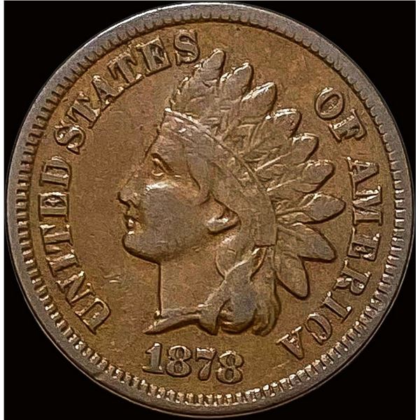 1878 Indian Head Cent LIGHTLY CIRCULATED