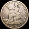 Image 1 : 1877-S Silver Trade Dollar NICELY CIRCULATED