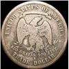 Image 2 : 1877-S Silver Trade Dollar NICELY CIRCULATED