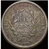 Image 2 : 1807 Draped Bust Half Cent LIGHTLY CIRCULATED