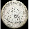 Image 2 : 1859-O Seated Liberty Quarter NICELY  CIRCULATED