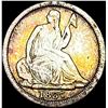 Image 1 : 1837 Seated Liberty Half Dime No Stars NICELY  CIRCULATED