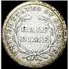 Image 2 : 1837 Seated Liberty Half Dime No Stars NICELY  CIRCULATED