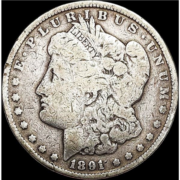 1891-CC Silver Morgan Dollar NICELY  CIRCULATED