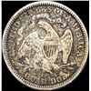 Image 2 : 1876-CC Seated Liberty Quarter Dollar NICE  CIRC