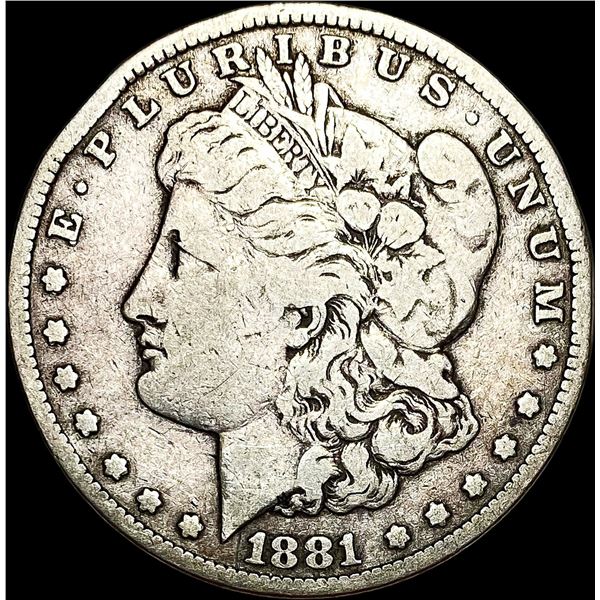 1881-CC Silver Morgan Dollar LIGHTLY  CIRCULATED