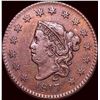 Image 1 : 1817 Coronet Head Large Cent CLOSELY  UNCIRCULATED