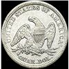 Image 2 : 1854 Arrows Seated Liberty Quarter CLOSELY  UNCIRCULATED