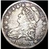 Image 1 : 1810 Capped Bust Half Dollar NEARLY  UNCIRCULATED