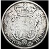 Image 2 : 1821 G.Britain Silver Crown George IV NICELY  CIRCULATED