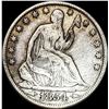 Image 1 : 1854-O Seated Liberty Half Dollar NICELY  CIRCULATED