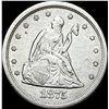 Image 1 : 1875-S Silver Twenty Cents CLOSELY  UNCIRCULATED