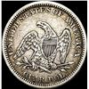 Image 2 : 1861 Seated Liberty Quarter NEARLY  UNCIRCULATED
