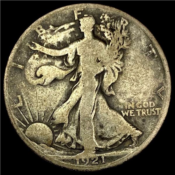 1921-D Walking Liberty Half Dollar NICELY  CIRCULATED