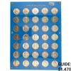 Image 1 : [35] 1948-1963-D Franklin Half Dollar Set