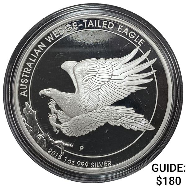 2015 Australian Wedge-Tailed Eagle 1oz Silver  UNC