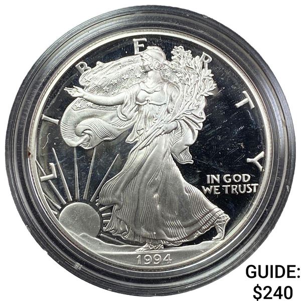 1994 $1 American Silver Eagle 1oz PROOF