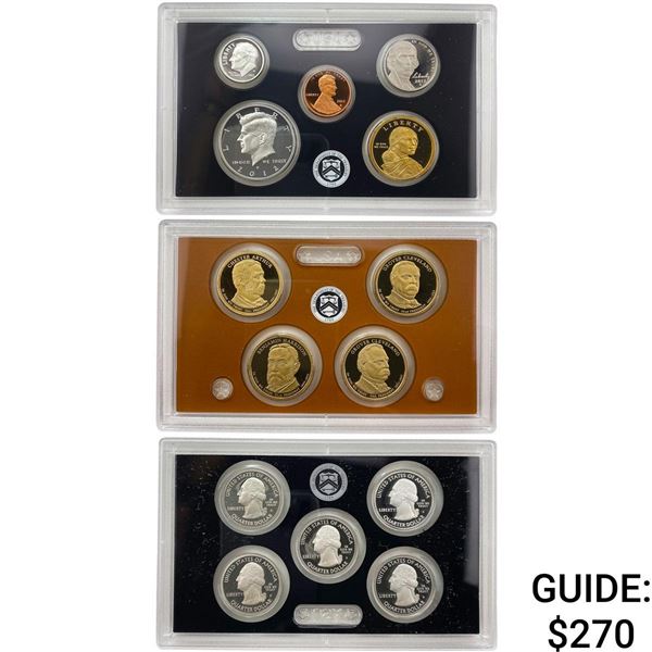 2012 US Mint Silver Proof Sets