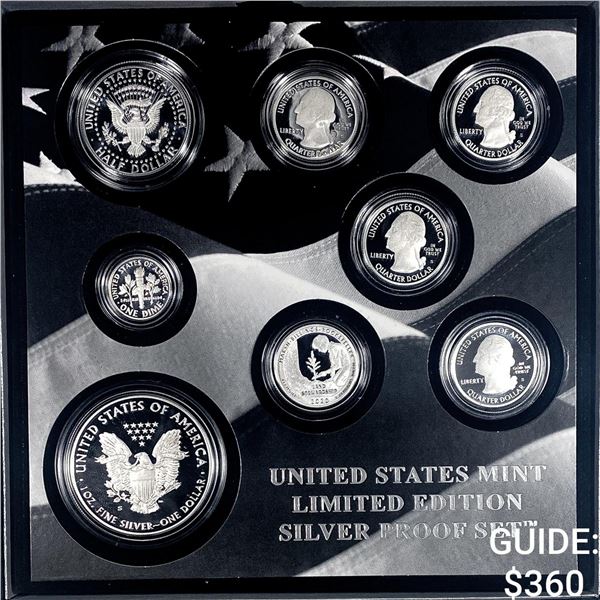 2020 US Mint Limited Edition Silver Proof Set  UNC